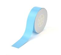 PRT Qutie Label Maker Tape, Waterproof DIY Self-Adhesive Labels, 15mmx4M Compatible for Qutie Label Printer, Suitable for Name Price Shelf Life Classification Labels - 4M Long/Roll (Blue)