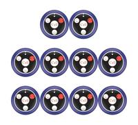 Prterver 10PCS Call Button Wireless Pager Waiter Calling System for Restaurant Hookah Bar Cafe Bar Customer Service Blue