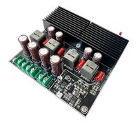 Prterver 2 Channel 600W+600W Class D Digital Power Amplifier TL072 OP AMP TPA3255 Fever High Power Amplifier Board