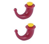 Prterver 2 Pcs Yoga Nasal Neti Pot Rinsing Nose Wash System Sinus Irrigation Sinuses 200ML