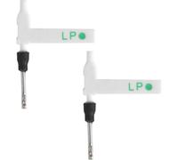 Prterver 2pcs Double-Sided Record Player Needle for BSR Needle Stylus -16-17 2pcs BSR Needle Stylus Double-Sided Record Player Stylus for BSR -16-17