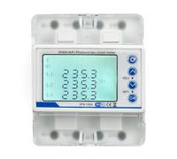 Prterver 3 Phase 380V 100A Tuya WiFi Smart Bi-Directional KWh Meter Over Under Voltage Protector Relay Switch Current Limit Easy Install