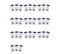 Prterver 30 Pieces Hydrogen Peroxide Contact Lens Case Cleaner, Eye Scleral Contact Lens Stiff Clip Washer Machine, Portable