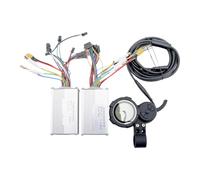 Prterver 52V 25A 1200W JP Brushless DC Motor+Meter Display Screen, Electric Scooter Bike Controller Dual Drive Motor Controller