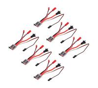 Prterver 6X RC ESC 30A 4-8V Brush Motor Speed Controller 1/16 1/18 for Climbing RC Car Ship Tank Mini 4Wd Car