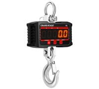 Prterver Digital Crane Scale 1500KG Industrial Hanging Scale,Portable Scale Industrial Heavy Duty Crane Scale-Black Easy to Use