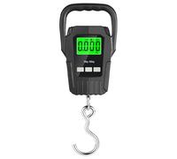 Prterver Hanging Scale 50kg LCD Digital Hanging Scale Grocery Shopping Scales Fishing Scale Travel Luggage Scales