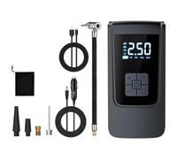 Prterver Portable Electric Air Compressor Air Pump for Car Portable Tyre Inflator Electric Motorcycle Pump for Car Motorcycles