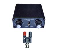Prterver QRP Z-Match Manual Antenna Tuner 3-28MHz with Coaxial and Balanced Switch Featuring BNC Adapter-Upgraded Version Tuning System Mhz