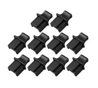 Prterver RJ45 Connector Dust Caps 10Pcs Plug Protector Covers for Laptop/Computer/Router Ports Hubs Dustplugs