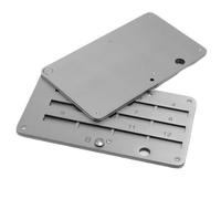 Prterver Stainless Steel Bitcoin Seed Plate for Crypto Seed Phrase Storage, Backup Cold Wallet Supporting Up to 24 Words