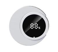 Prterver Toothbrush Disinfection Box Ultraviolet Toothbrush Disinfection Intelligent Induction Opening and Closing White