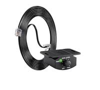 Prterver Universal 4 Pin Bassvolume Volume Control Knob with 11.48ft/3.5m Extension Cable, Fits Most Car Amplifier Systems