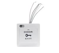 Prterver WiFi for Door Exit Button Tuya Smart Life Voice Control Remote Operation Wireless for Door-Release Push Switch for Door Lock