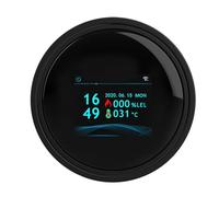 Prterver WiFi Natural Gas Sensor Tuya Smart Alarm Gas Leakage Detector Fire Security Digital LCD Temperature Display
