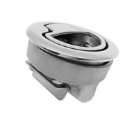 PRTpxgQQS 316 Stainless Steel Marine Boat Hatch Latch 2 Inch Turning Lock Lift Handle Flush Pull Locker Accessory 62mm