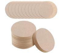 Prudiut 600 PCS Unbleached Natural Coffee Filters for Aeropress Coffee Maker, Replacement Round Disposable Paper Filters