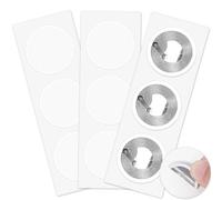 Prudiut 60Pcs NFC Stickers NFC Tags Chip Rewritable NFC Lables Compatible with TagMo and Amiibo and NFC Enabled Mobile Phones Devices