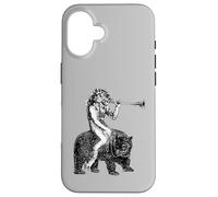 Pruflas A Lion-Headed Man Dictionairre Infernal Case for iPhone 16