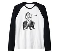 Pruflas A Lion-Headed Man Dictionairre Infernal Raglan Baseball Tee