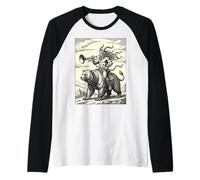 Pruflas Call of the Untamed Realm Raglan Baseball Tee