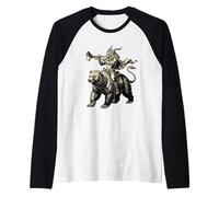 Pruflas Majesty Unleashed Raglan Baseball Tee