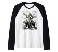 Pruflas Roar of the Wild Herald Raglan Baseball Tee