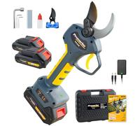 Prunarbo 40mm Brushless Electric Pruning Shears Kit with 2X 2.0Ah Batteries | 1.6inch Electric Secateurs, Compatible with Makita 18V Battery, Clean Cuts For Fruit Trees, Shrubs and Garden Maintenance