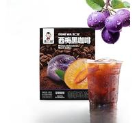 Prune Black Coffee, Instant coffee, brewed coffee powder, Instant breakfast, snack food, delicious snacks, coffee gifts (10pcs)
