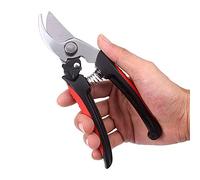 Pruner Pruning Shear Tree Ratchet Grafting Cutter Pruning Shears Garden Lopper Bonsai Tools Professional Hand Pruner Secateur Non-Slip Scissor for Garden Pruning