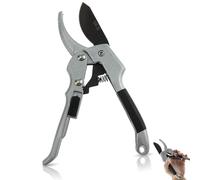Pruning Garden Shears Scissors, Professional SK-5 Steel Garden Secateurs Heavy Duty Garden Shears for Weak Hands, with Non Slip Handle Rust-Free Blades Ergonomic Garden Clippers Gardening Gift
