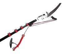 Pruning Saw， Telescopic Pole Saw High Stick Branch Shear, Pruning Saws for Trees and Shrubs, Easy to Installation Cut and to Use(24ft/7.2m,24ft/7.2m)