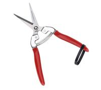 Pruning Shear Garden Tool Heavy Duty Bonsai Scissors Ergonomic Grip Fruit Tree Trimming Equipment Gardening Accessories (Straight Edge)