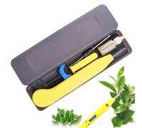 Pruning Shears - 25.5 x 7 x 3 cm Handheld Plant Cutter with Curved Head, Sharp Garden Shears for Tea Leaf Cutting & Branch Trimming | Garden Tool Rose, Shrub, Grass, Florist, Gardener