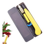 Pruning Shears - Manual | Gardening Scissors with Curved Head - For Pruning Tea, Trimming Branches, Flowers, Roses, Shrubs, Grass, for Gardeners and Florists