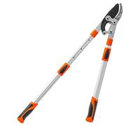 Pruning Shears - Robust Loppers for Thick Branches - Garden Tools with Long Non-Slip Handle for Vines, Hedges, Bonsai, Flowers, Topiaries as well as Indoor and Outdoor Use