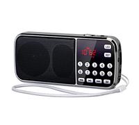 PRUNUS J-189 Small Portable Radio AM FM Bluetooth