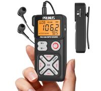 PRUNUS Pocket AM FM Radio Portable Personal Mini Radio