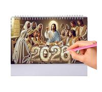 Pruojhw 2026 Desk Calendar - Monthly Calendar for the Desk 2026 | Appointment Planner Task Manager for Living Room Dining Room Table Decoration
