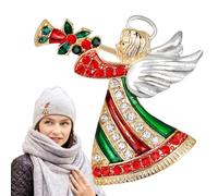 Pruojhw Angel Pins For Women, Angel Lapel Pin | Pin on Sparkling Lapel Brooch, Trumpet Trumpet Brooches Brooches Cartoon Figure Clothing Accessories, Se référer au descriptif, Zinc, Refer to