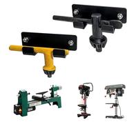 Pruojhw Drill Chuck Key Holder | 2 Pieces Metal Key Wall Mount - Magnetic Tool Storage for Workshop DIY Lathe Drill