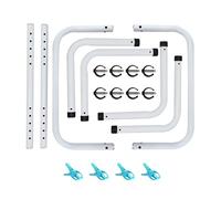 Pruojhw Duvet Lifter for the Feet - Adjustable Carbon Steel Duvet Holder, Hospital Bed Accessories, Ceiling Lifting Aid for All