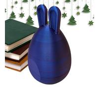 Pruojhw Easter Egg Toy, Easter Printed Toy, Fidget Toy Rabbit, Printed Egg Toy, Easter Ornaments, Colourful Movable Crystal Home Decoration for the