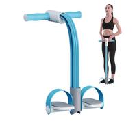 Pruojhw Pedal Puller Resistance Rope Pedal Puller Yoga Strap Fitness Voice Count Tension Rope, Tear-resistant Multifunctional Training Belt Belly Trainer for Older Sports Lovers for Adults
