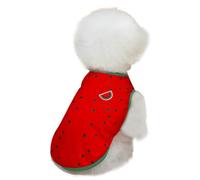 Pruojhw Pet Clothes for Small Dogs, Dog Vests,Summer Pet Clothes | Soft Breathable Dog Cat Trembling, Cute Watermelon Pineapple