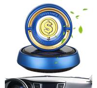 Pruojhw Solar Aromatherapy for Car,Car Aromatherapy Diffuser,Rotating Part Car Odor Eliminator - Car Accessories, Car Odor Eliminator, Car Fragrance
