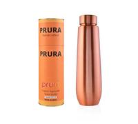 PRURA Copper Water Bottle A Leakproof Ayurvedic Pure Copper Vessel