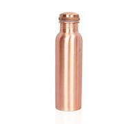 PRURA Copper Water Bottle - Leak Proof Ayurvedic Drinkware Copper Vessel for Sports, Gym, Outdoors, Yoga