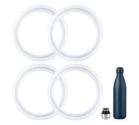 Prurex 4 Pack Silicone Sealing Rings for BJPKPK 25oz Cola Shape Water Bottle Lid,Replacement Gaskets,Water Bottle Lids Accessories,BPA-Free