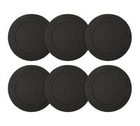 Prurex 6 - Pack Non - Slip Silicone Bottom Protectors - Fit Hydro Flask 64 oz, Yeti Rambler 36 oz, CIVAGO 32/40 oz & IRON FLASK 32/40 oz Bottles - 2.95" (75mm) Diamete